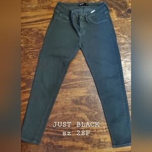 Just Black Women's Skinny Jeans - Dark Green